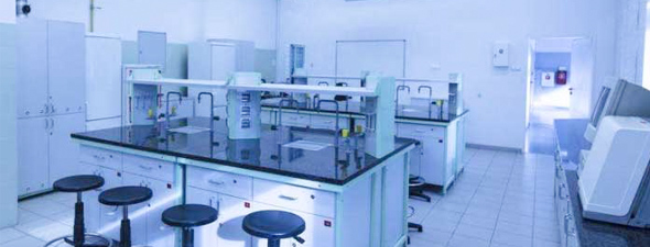 實驗室氣體存放區域